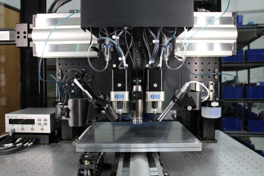 Picture of Gen2 dual printhead payload on FS system